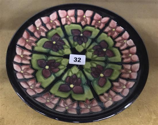 Moorcroft lilac pattern dish